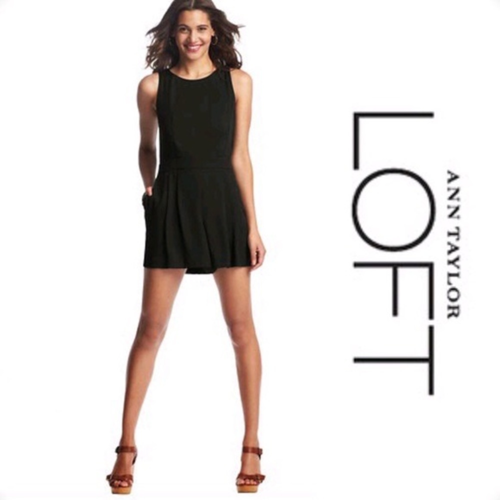 Loft Black Romper